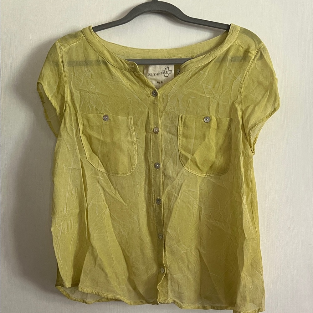 Free People Spellbound Button Up